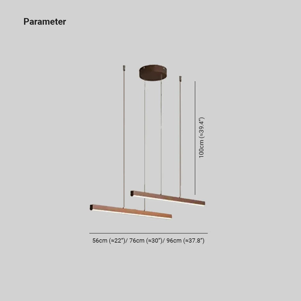 Arisha Minimalistische LED Pendelleuchte Essenzimmer/Arbeitszimmer