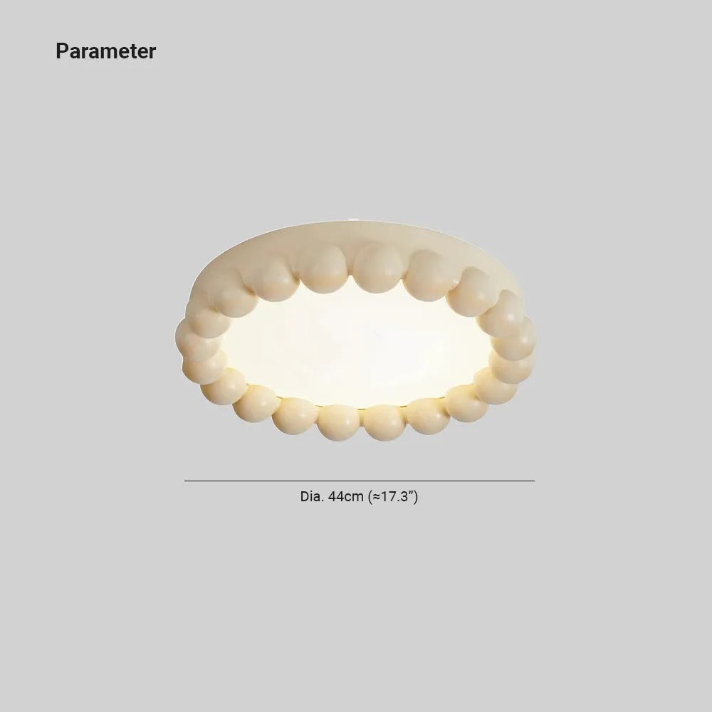 Aria Modern LED Deckenleuchte Glas Wohn/Schlafzimmer