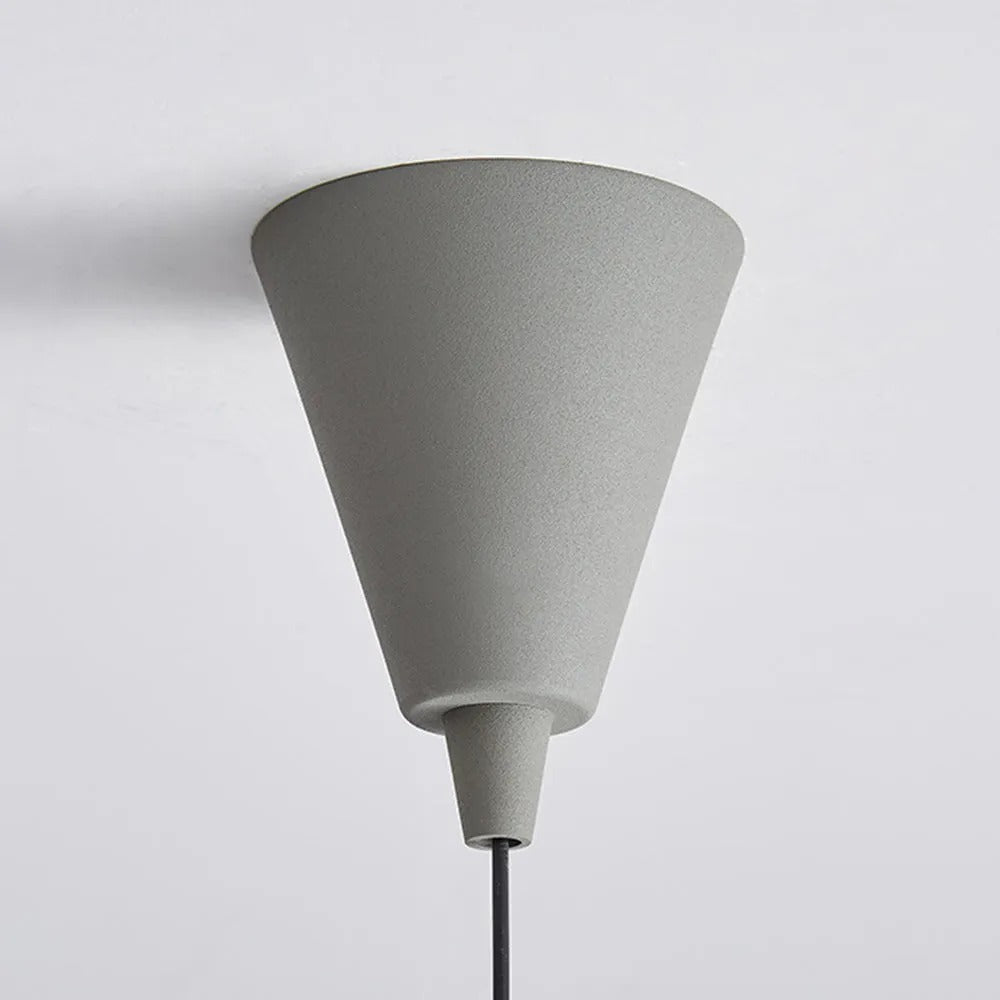Arisha Modern LED Pendelleuchte Grau Wohn/Schlaf/Ess/Kinderzimmer Metall