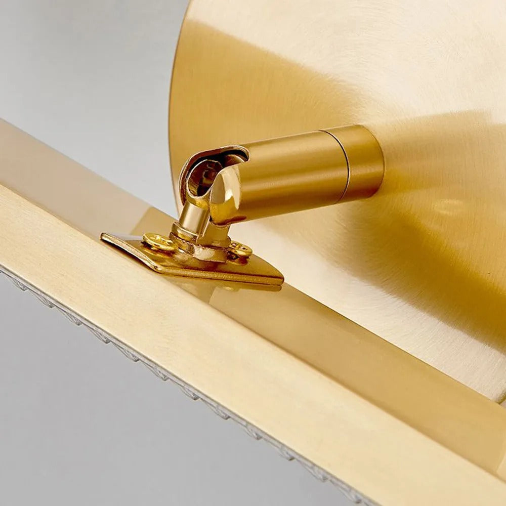 Arisha Luxury Butterfly Linear Wandleuchte, Metall/Acryl, Gold