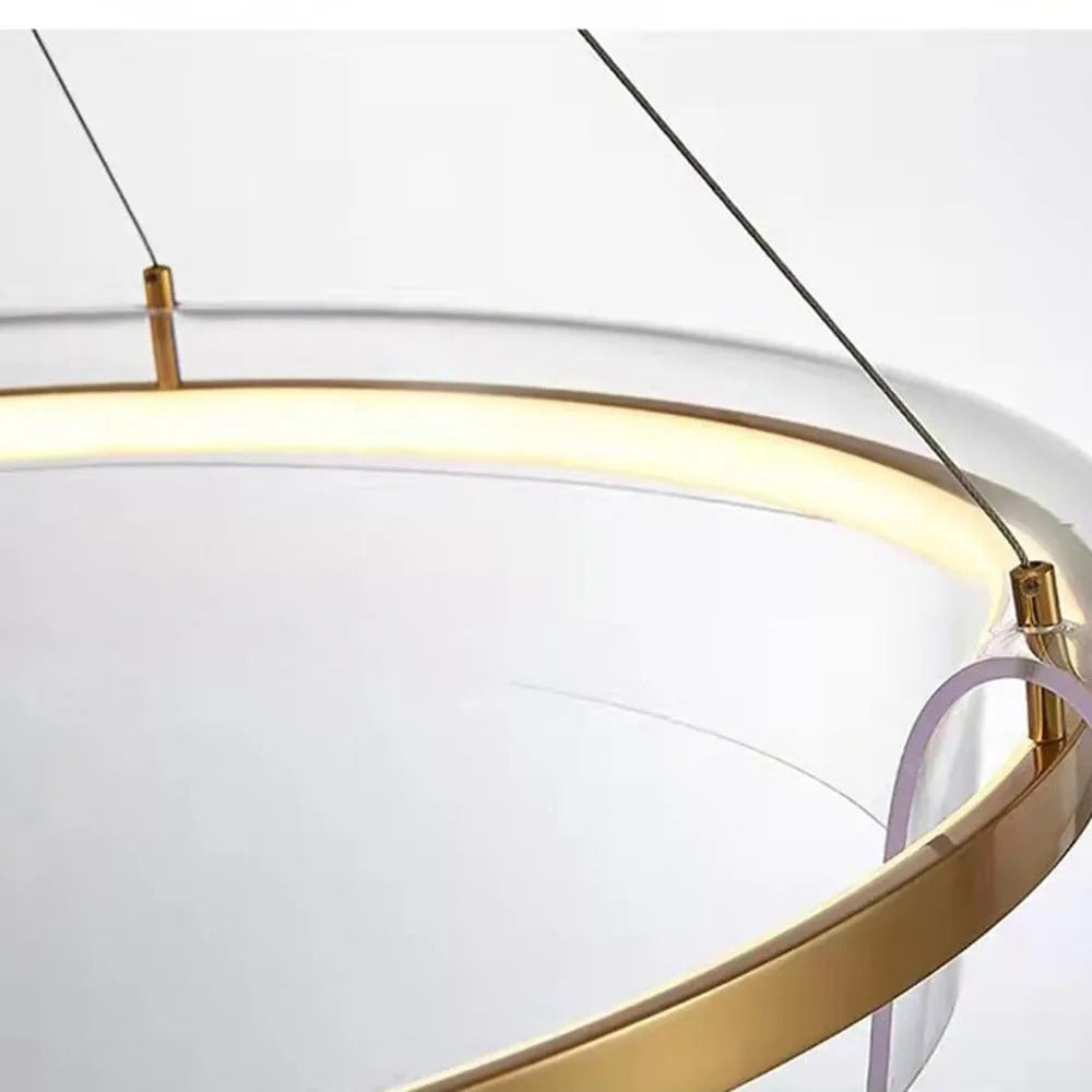 Arisha Minimalistische LED Pendelleuchte Schlafzimmer/Wohnzimmer