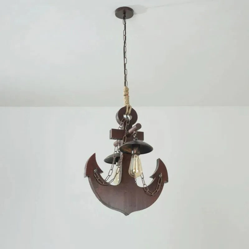 Epoch Retro LED Holz Pendelleuchte Wohnzimmer Esszimmer
