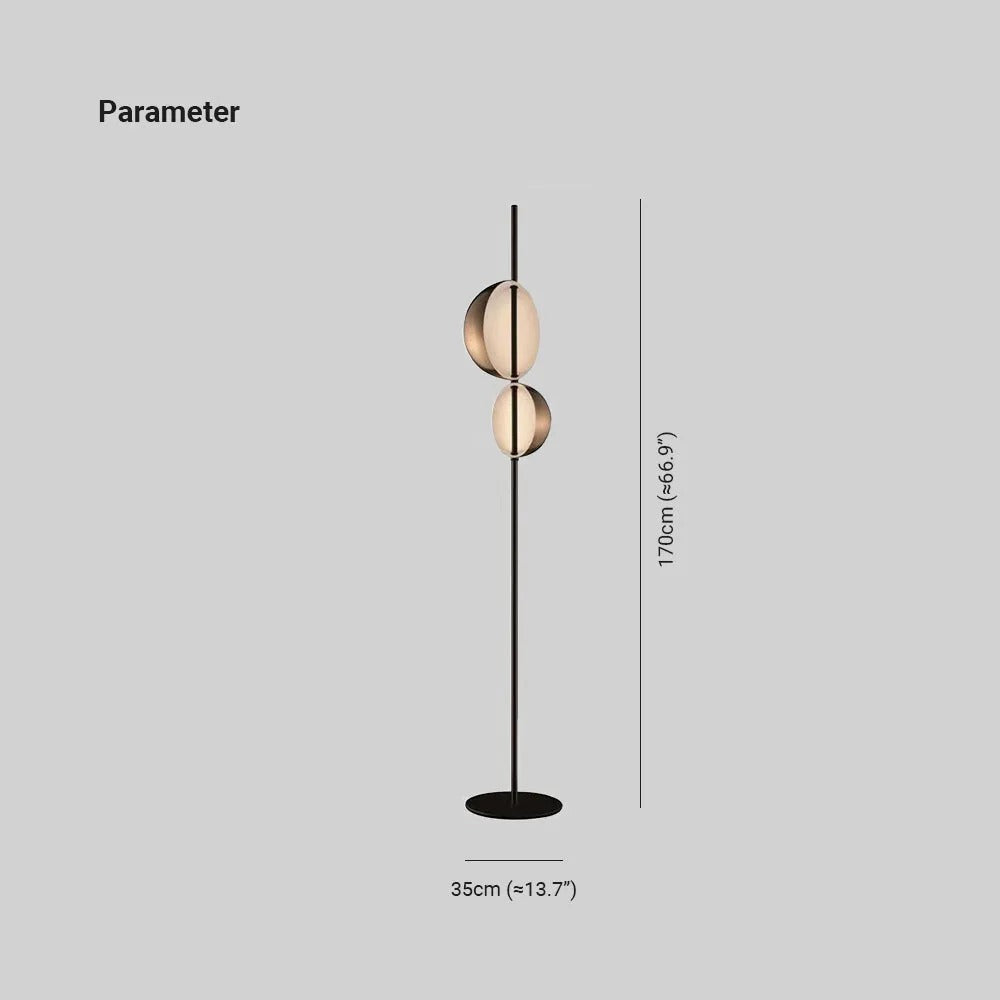 Mira Stehleuchte, 2 Farben, Metall