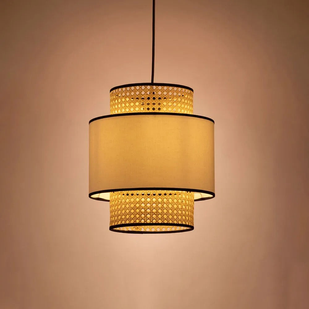 Ritta Pendelleuchte, Beige, Durchmesser 30/40/50cm