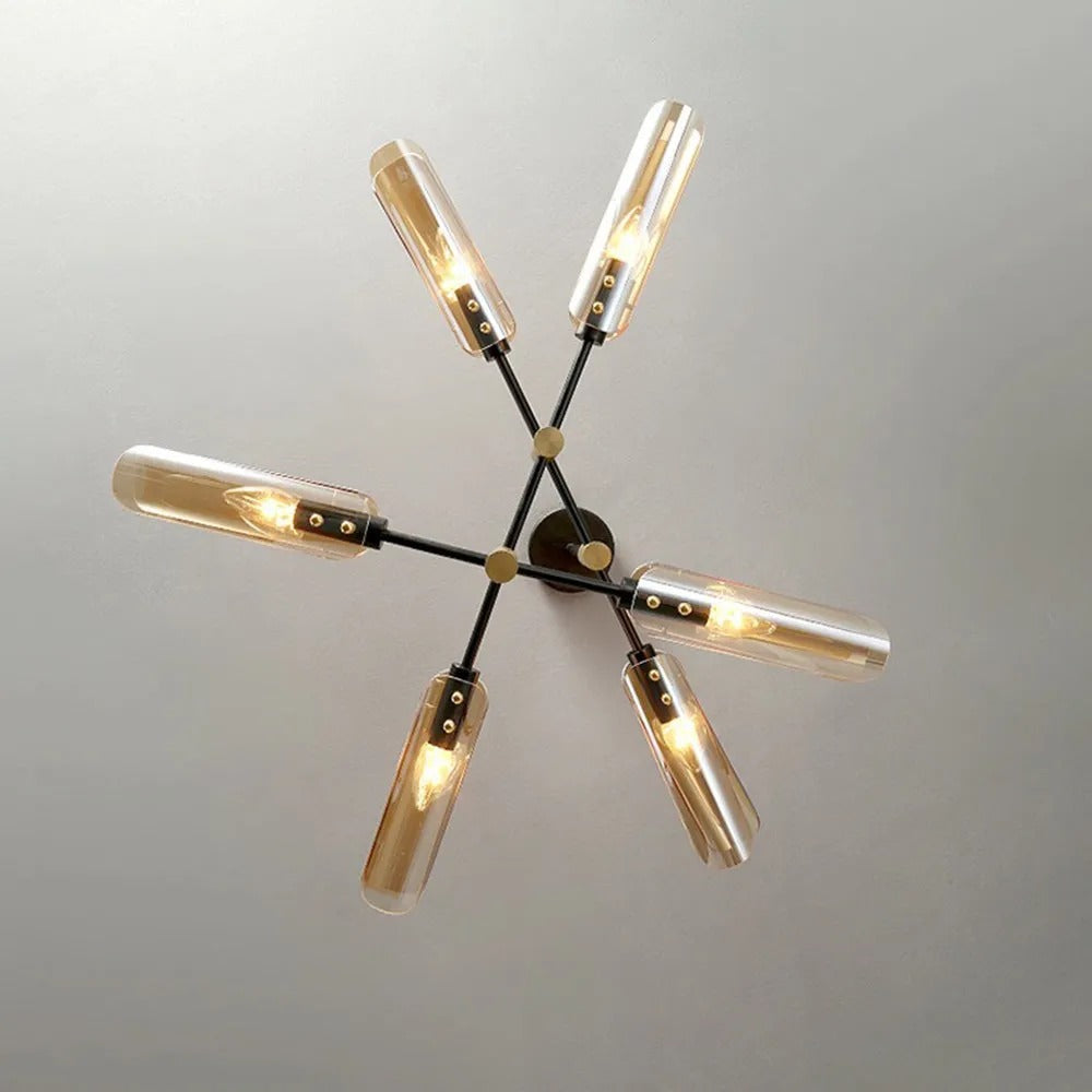 Arisha Deckenleuchte Farbe Temperatur Schaltbar, 4/6/8 Kopf