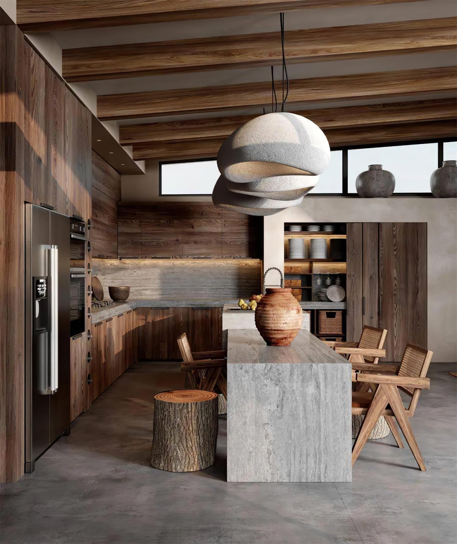Lustra Kronleuchter Rau Kombination Wabi-Sabi-Letslighting