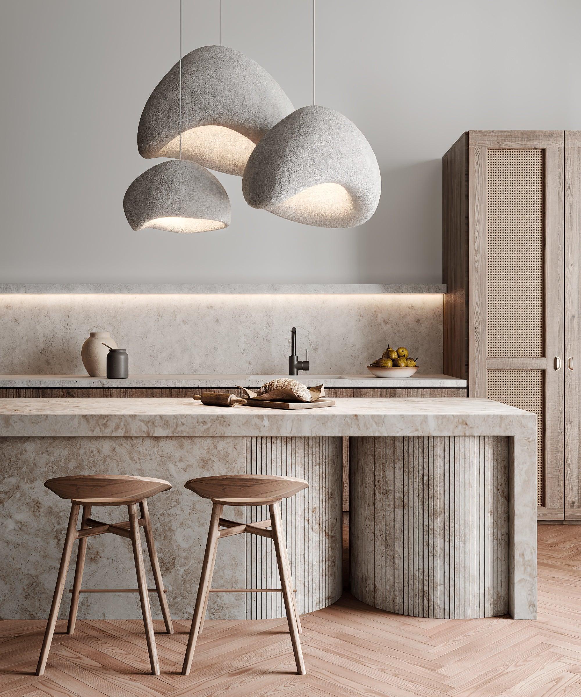 Lustra Kronleuchter Rau Kombination Wabi-Sabi-Letslighting