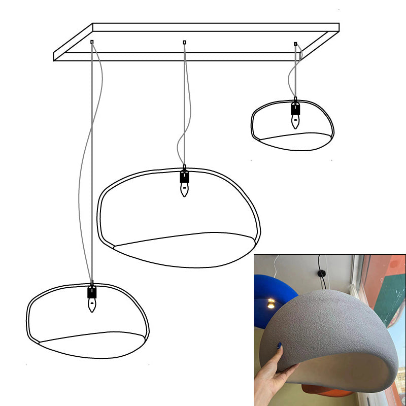 Lustra Kronleuchter Rau Kombination Wabi-Sabi-Letslighting