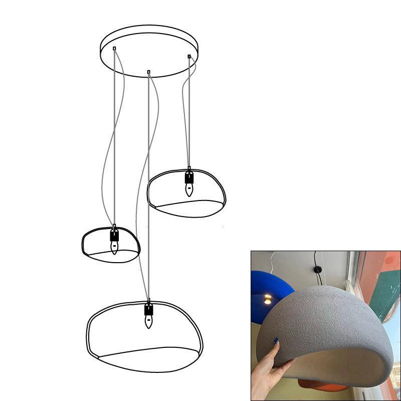 Lustra Kronleuchter Rau Kombination Wabi-Sabi-Letslighting