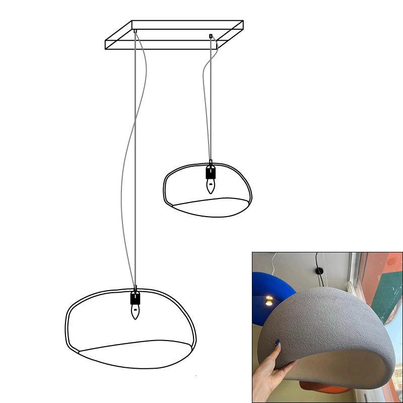 Lustra Kronleuchter Rau Kombination Wabi-Sabi-Letslighting