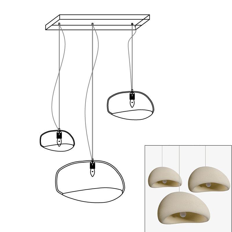 Lustra Kronleuchter Rau Kombination Wabi-Sabi-Letslighting