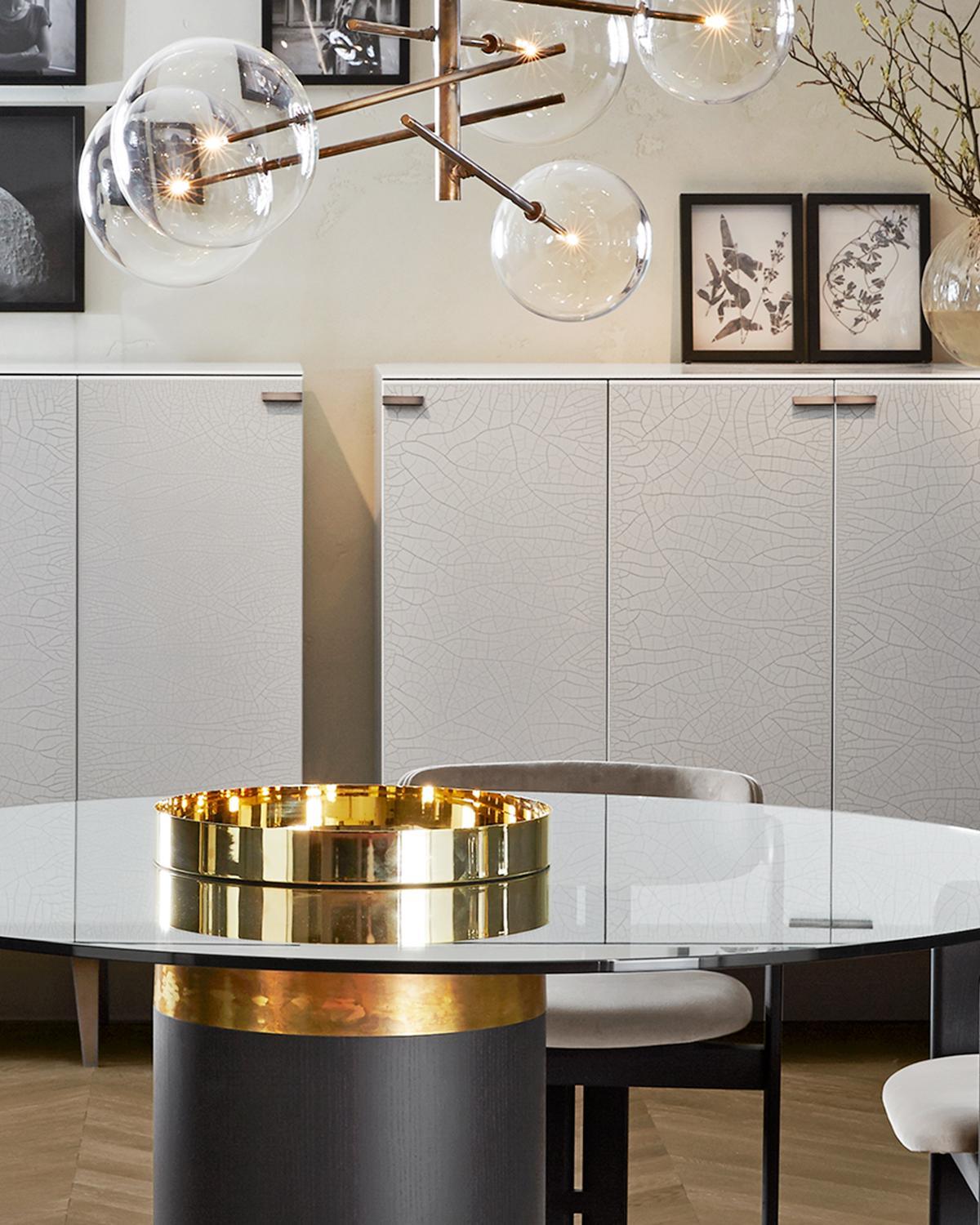 Lustra LED Klarer Kristall Kronleuchter-Letslighting