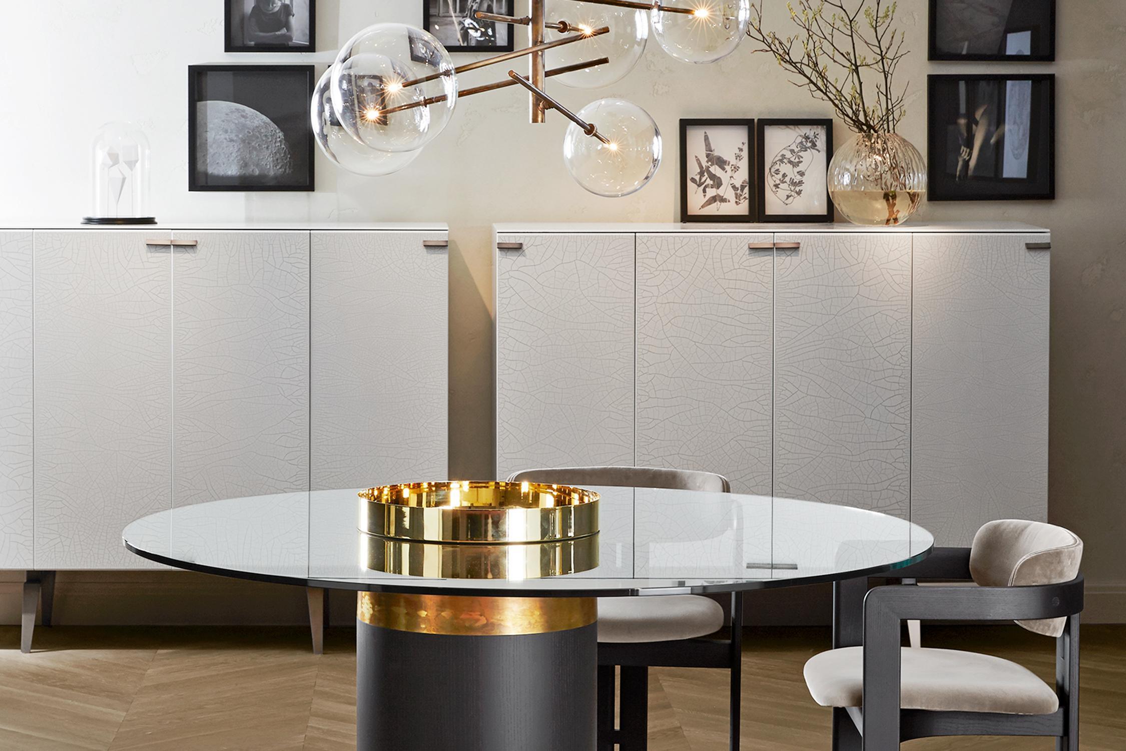 Lustra LED Klarer Kristall Kronleuchter-Letslighting