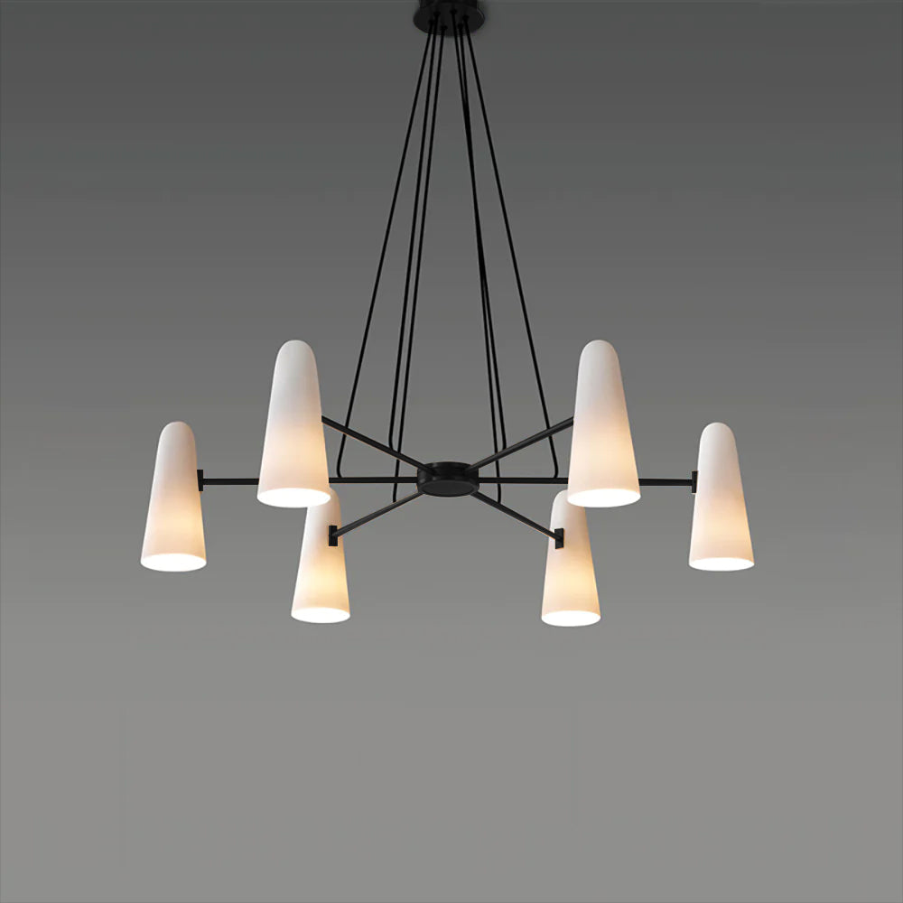 Artemis Chandelier Cone-Shaped-Letslighting