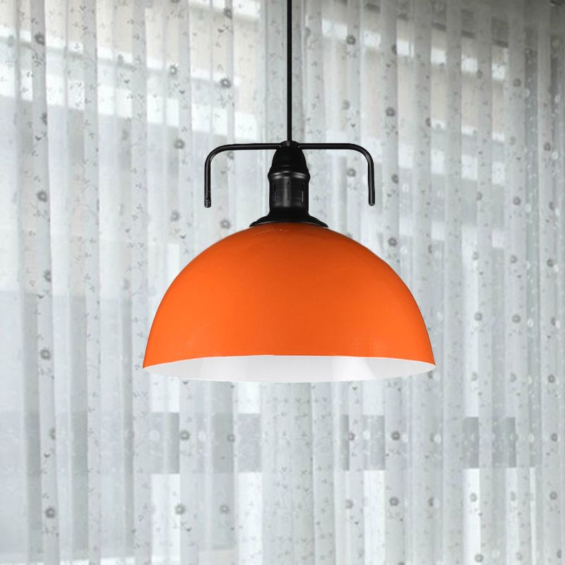 Valentina Modern, farbenfrohe Vintage Pendelleuchte Metall