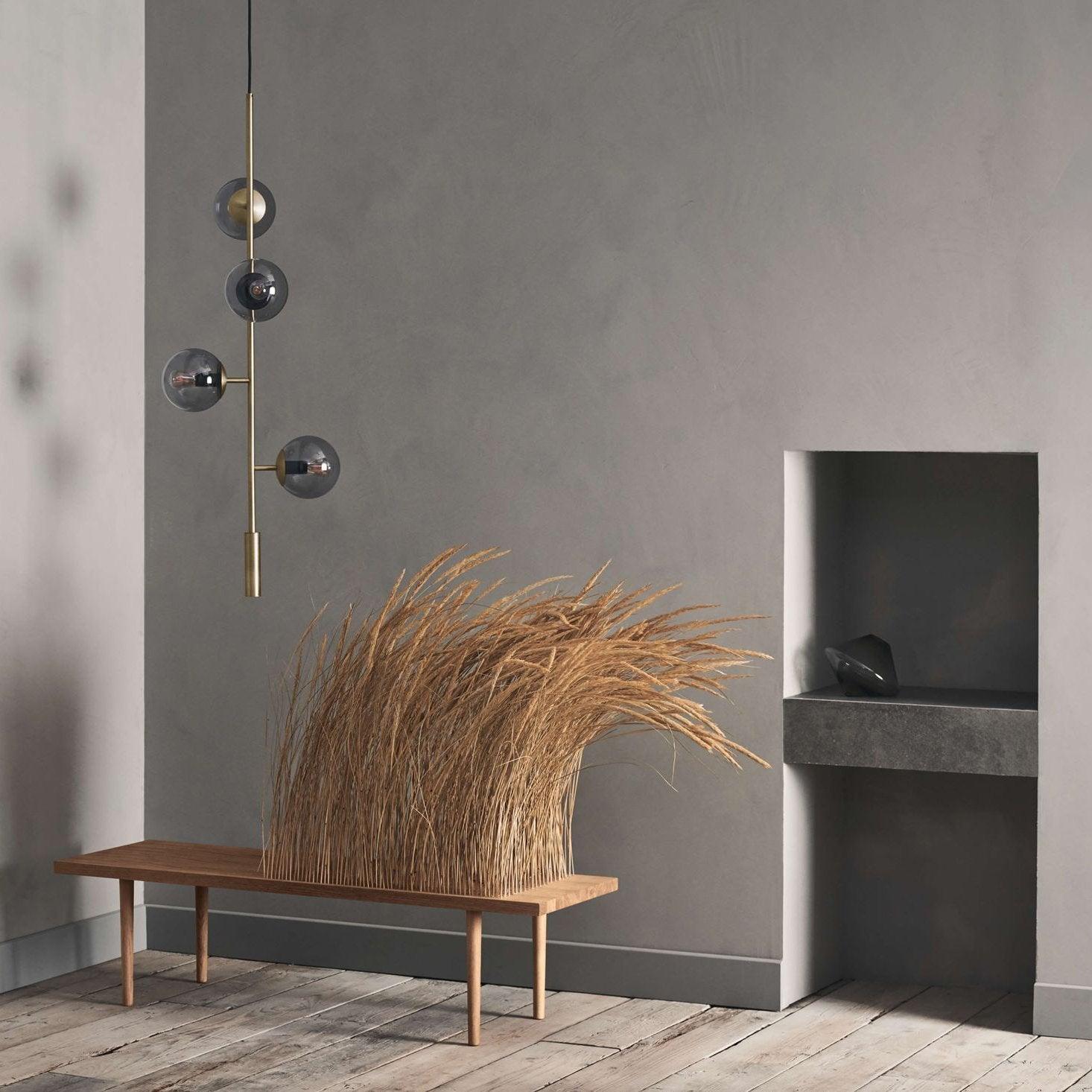 Erevia Messing Glas Pendelleuchte-Letslighting