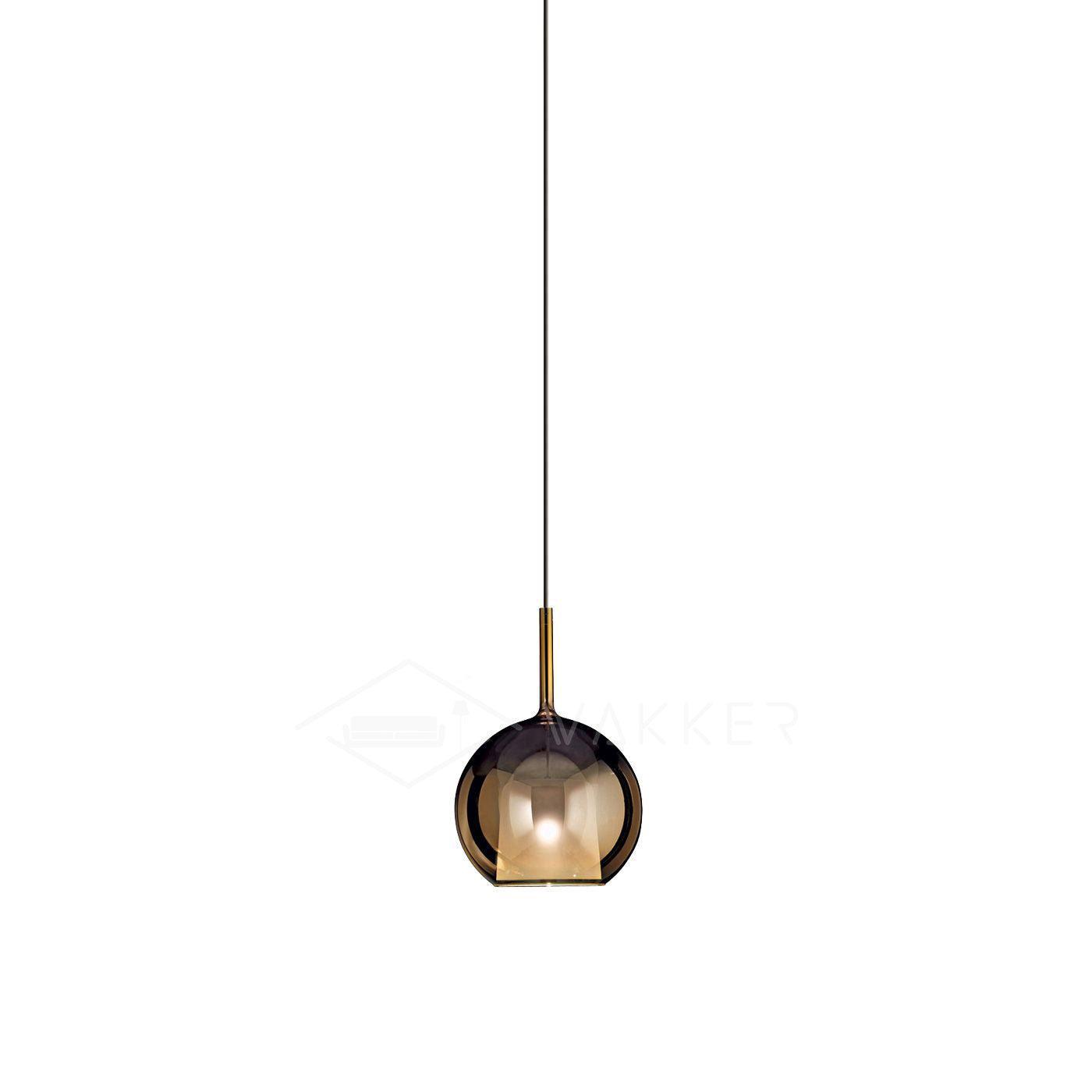 Lustra Pendelleuchte Rauchglas Rund-Letslighting