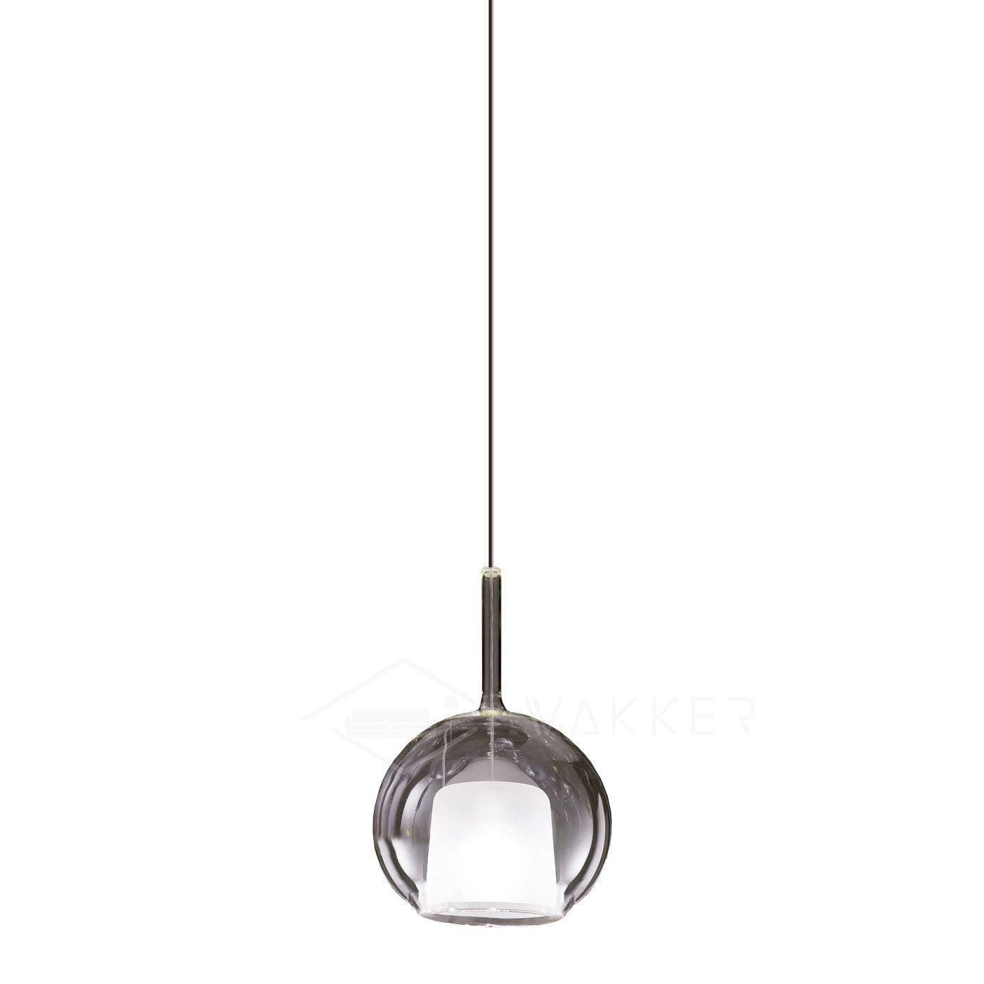 Lustra Pendelleuchte Rauchglas Rund-Letslighting