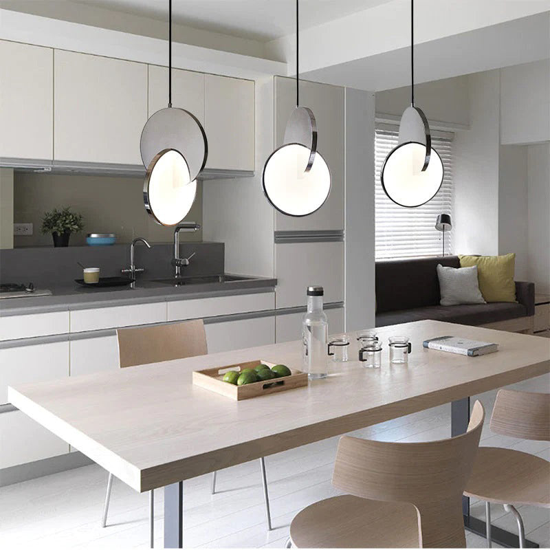 Arisha Modern LED Pendelleuchte Gold/Silver Schlaf/Wohn/Esszimmer Metall-Letslighting