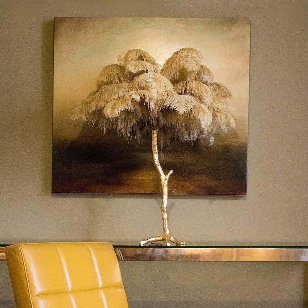 O'Moore Modern Mehrfarbig LED Stehlampe Feder Esszimmer/Wohnzimmer