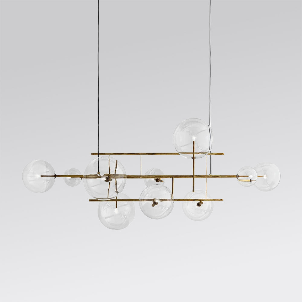 Lustra LED Klarer Kristall Kronleuchter-Letslighting