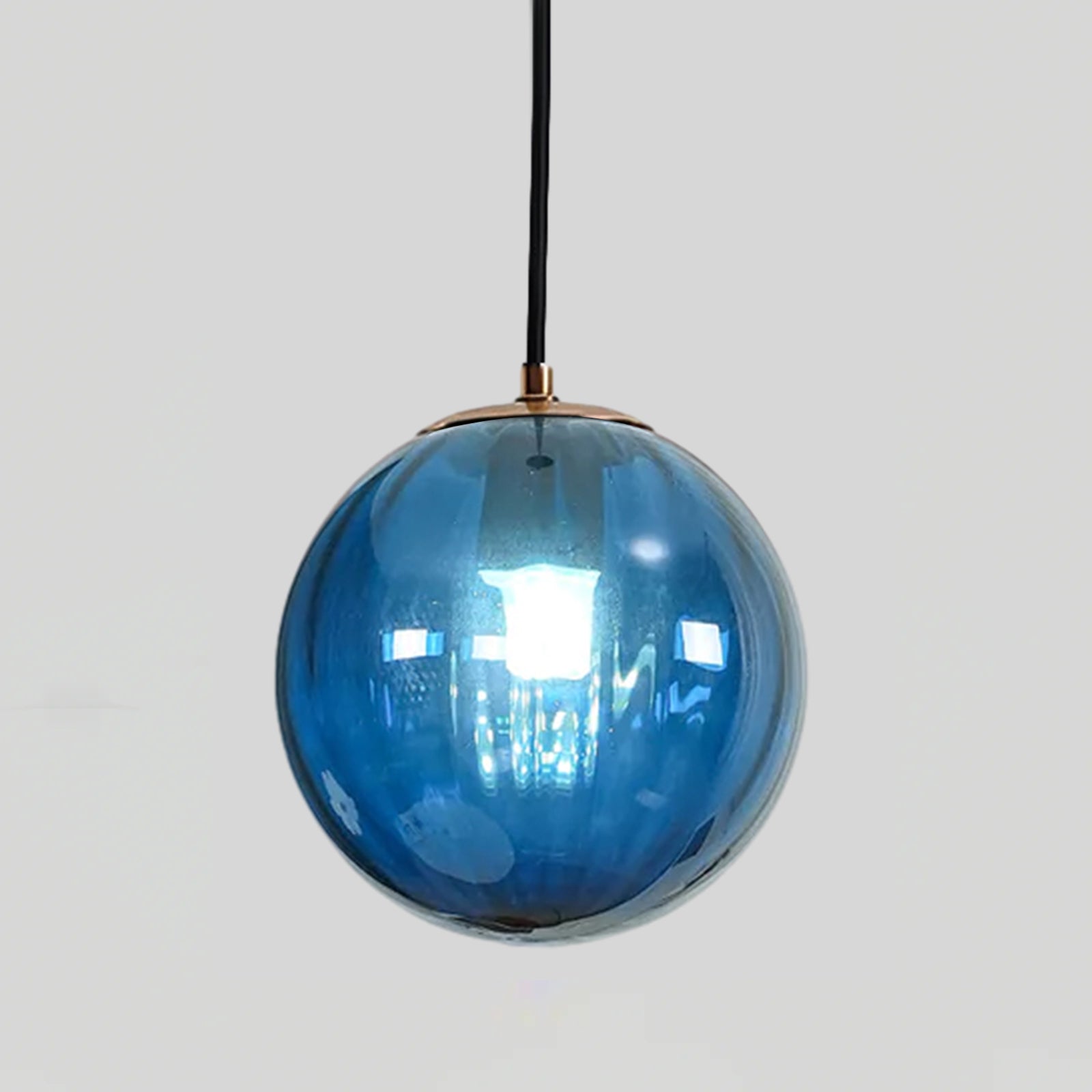Halore Glas Vintage-Pendelleuchte-Letslighting