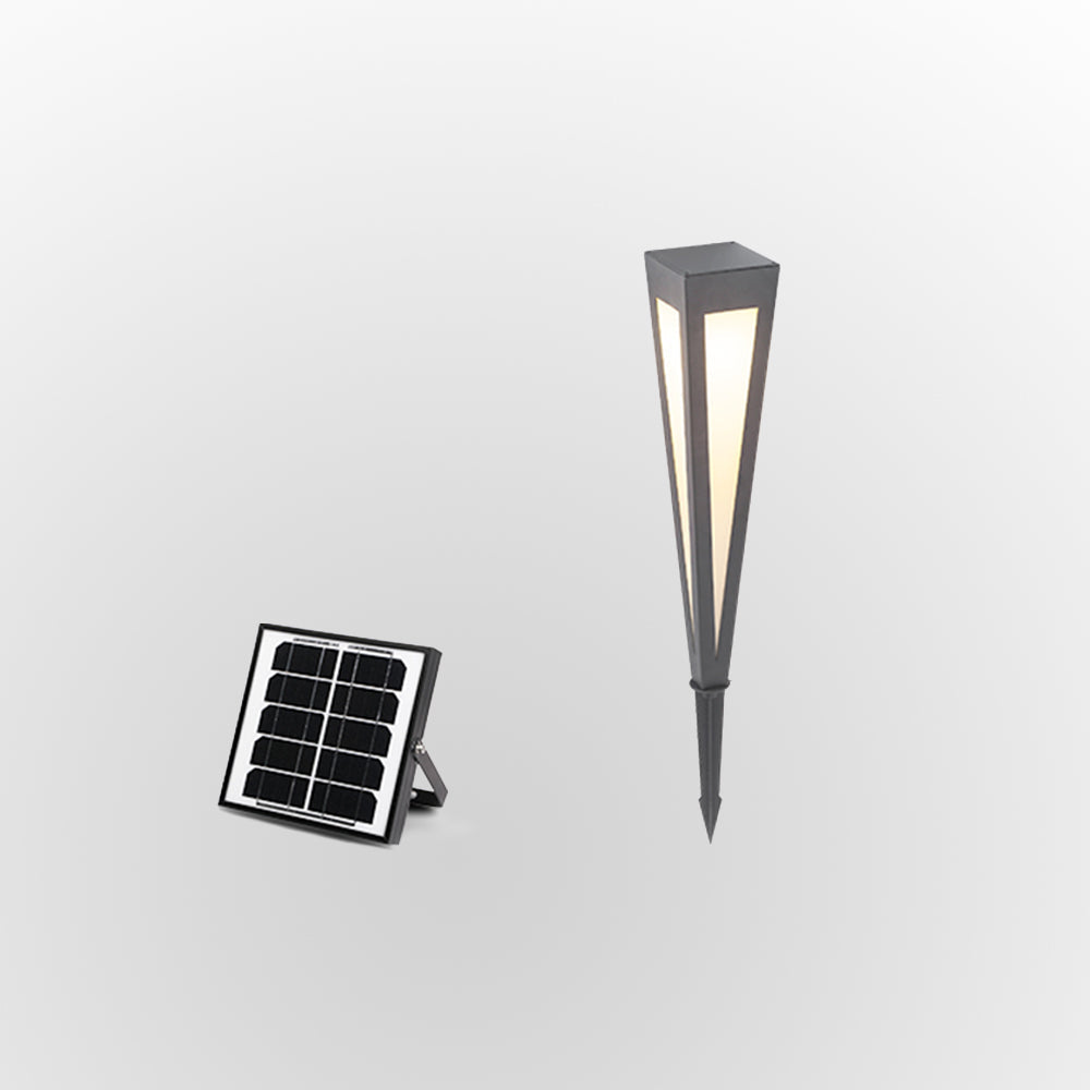 Arisha Modern LED Linear Außenleuchte Schwarz Garten/Flur/Balkon Metall&Acryl