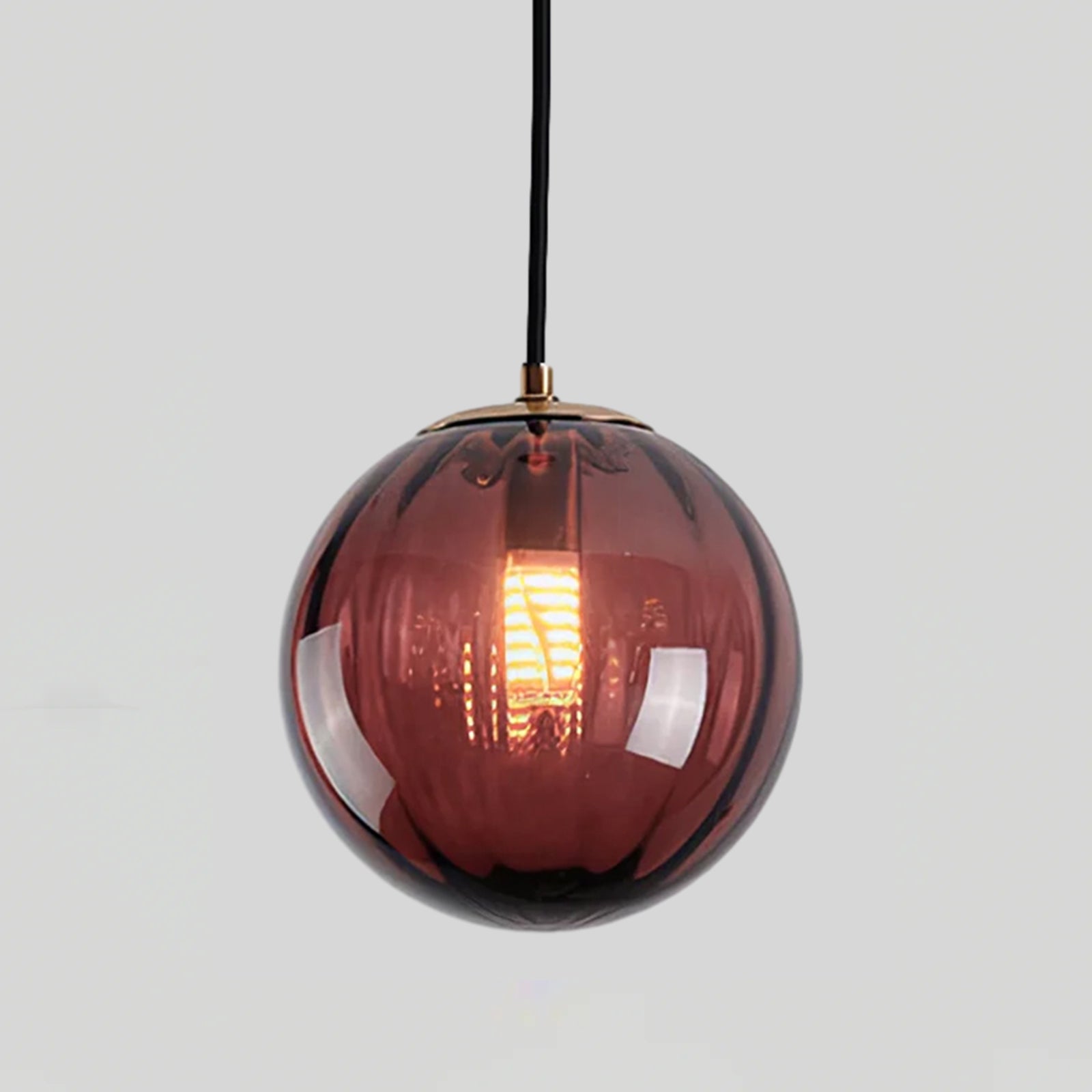 Halore Glas Vintage-Pendelleuchte-Letslighting