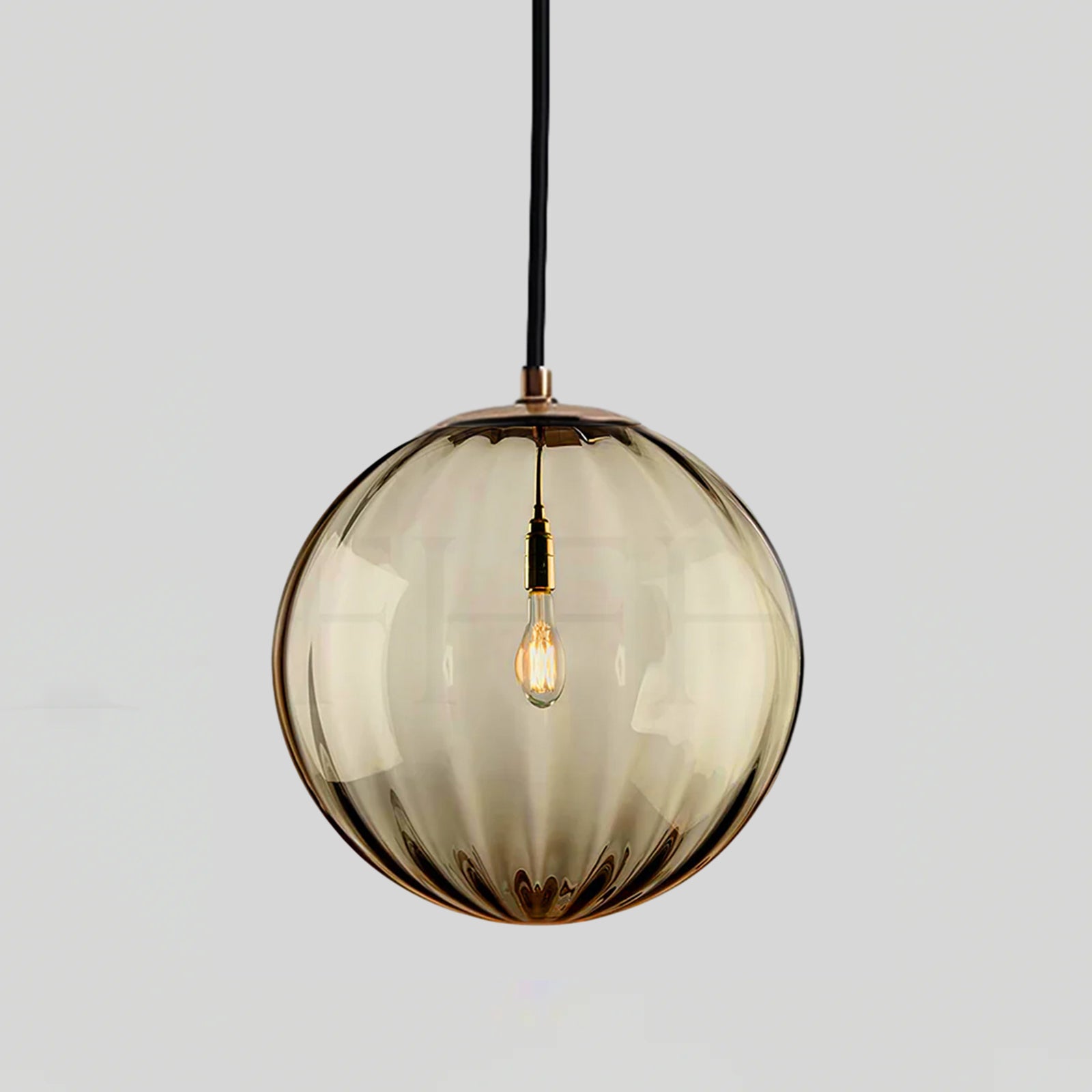 Halore Glas Vintage-Pendelleuchte-Letslighting
