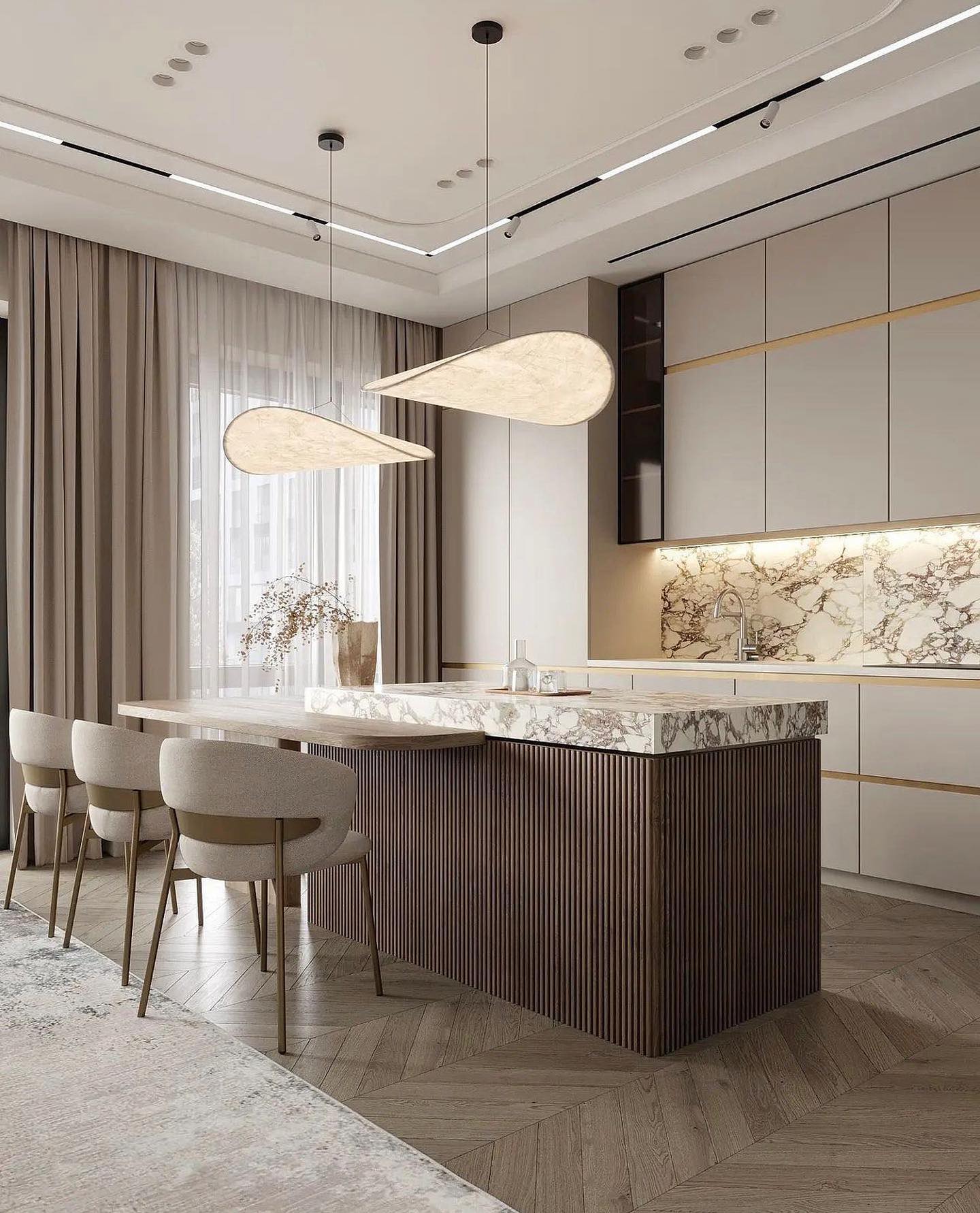 Tense Tyvek Pendant Lamp - Blowlighting