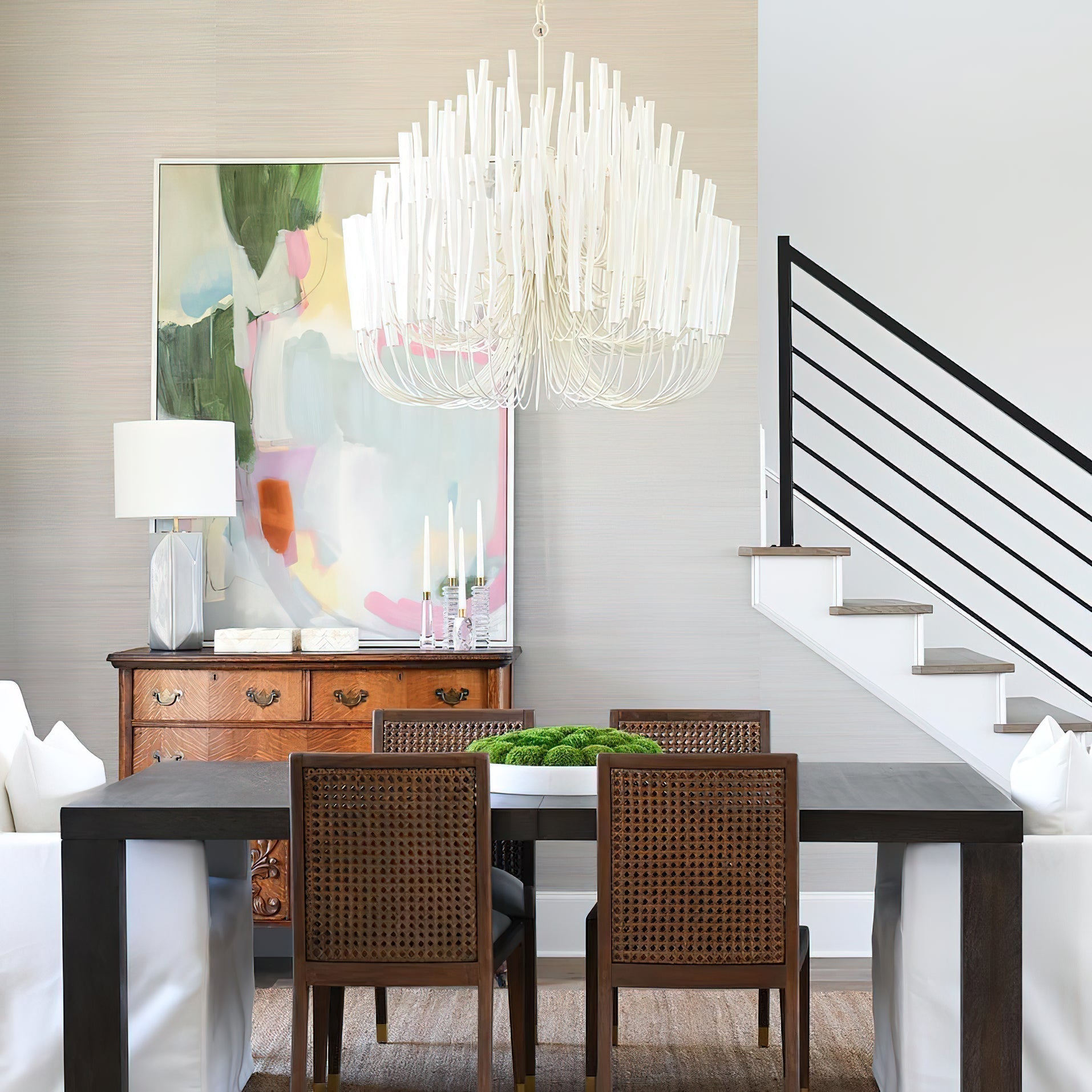 Ulshayra Postmodern Luxus Multi-Stick Holz Kronleuchter-Letslighting