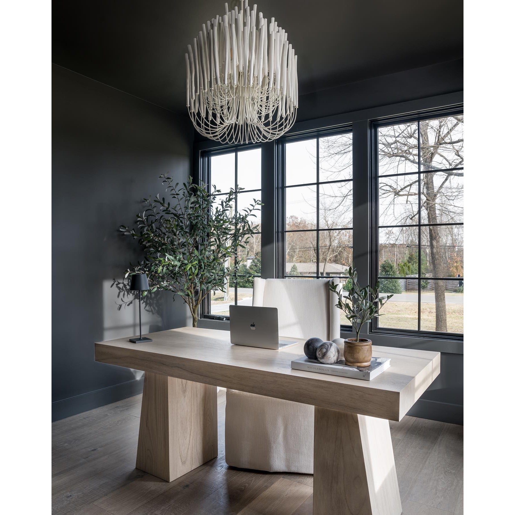 Ulshayra Postmodern Luxus Multi-Stick Holz Kronleuchter-Letslighting
