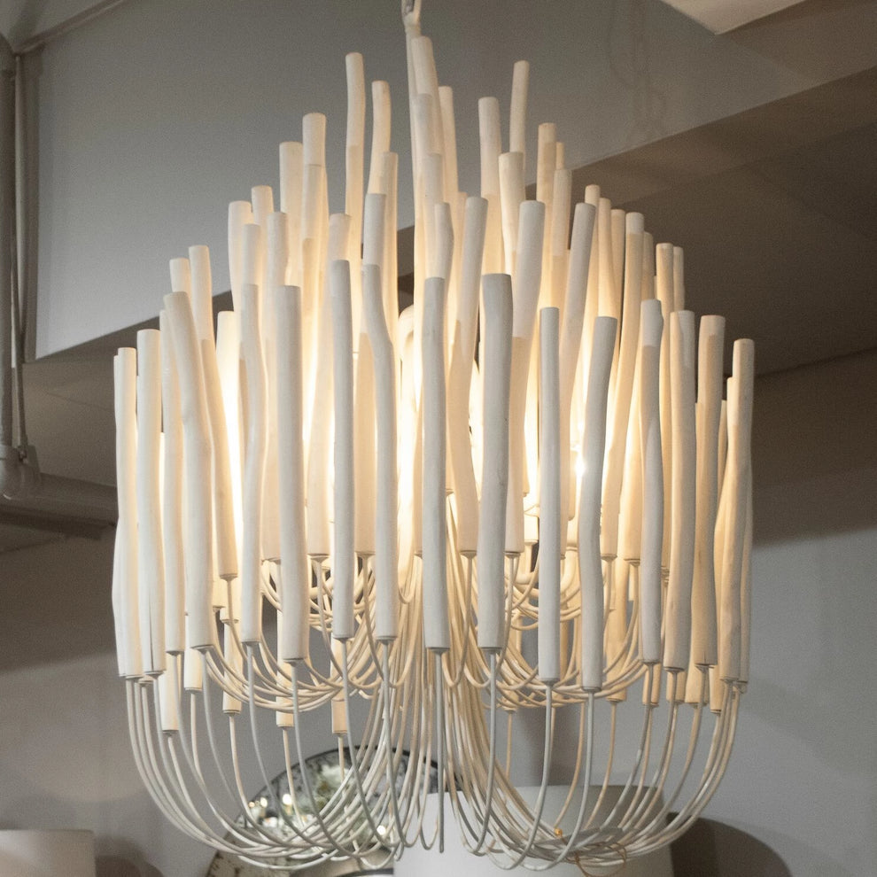 Ulshayra Postmodern Luxus Multi-Stick Holz Kronleuchter-Letslighting