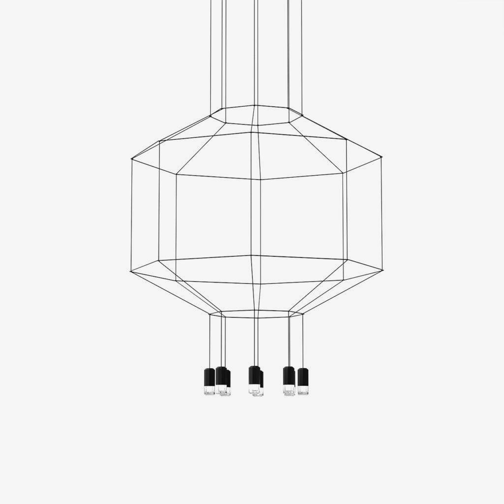 Geometric Lines Pendant Lamp - Blowlighting